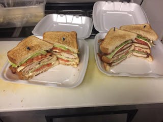 Breaded Chicken Club Sandwich