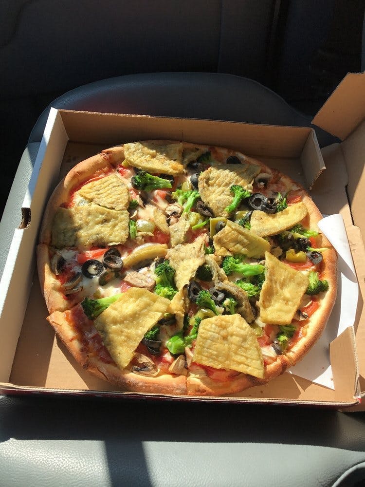 6. Vegetarian Red Pizza
