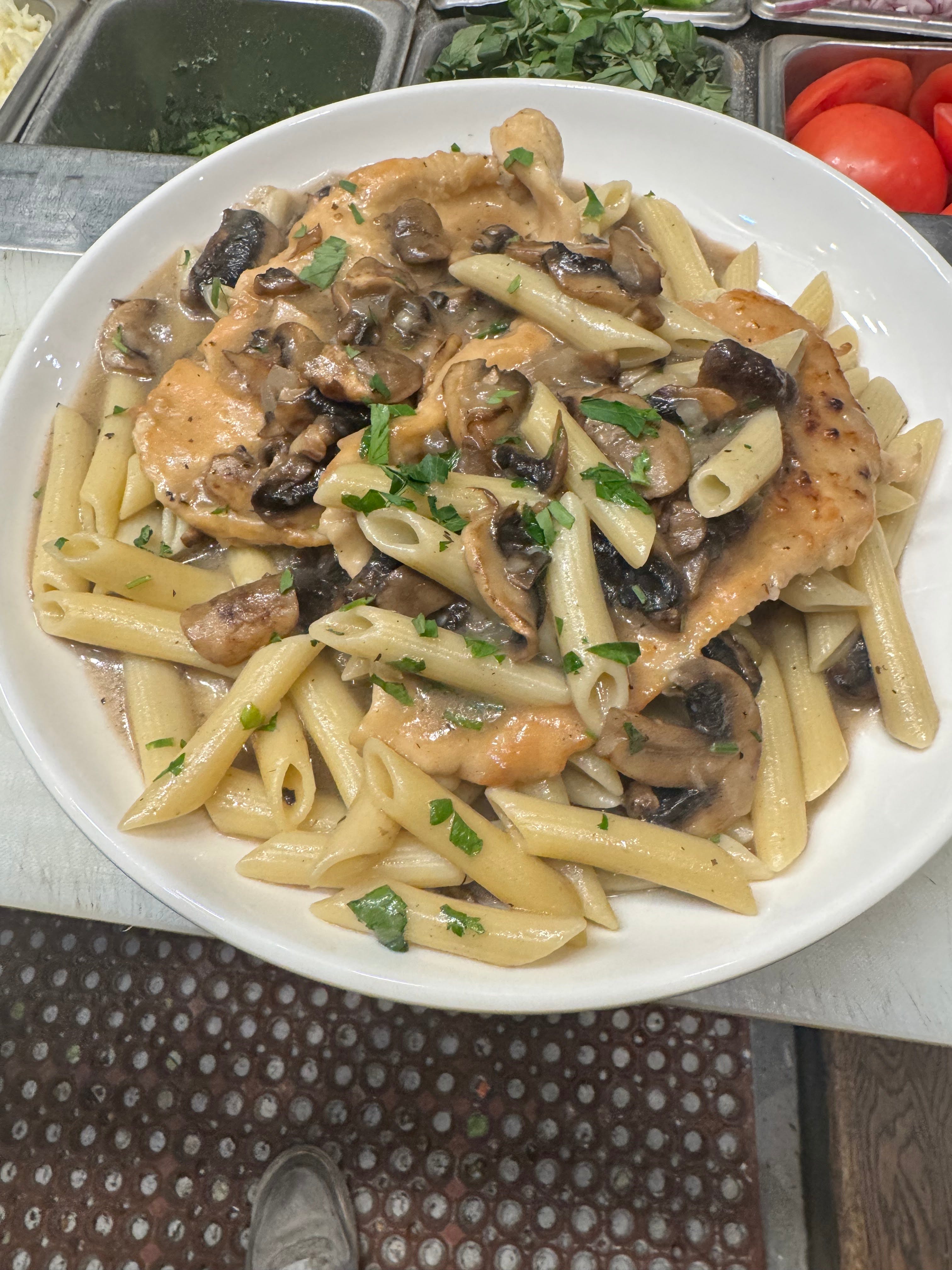 Chicken Marsala Dinner