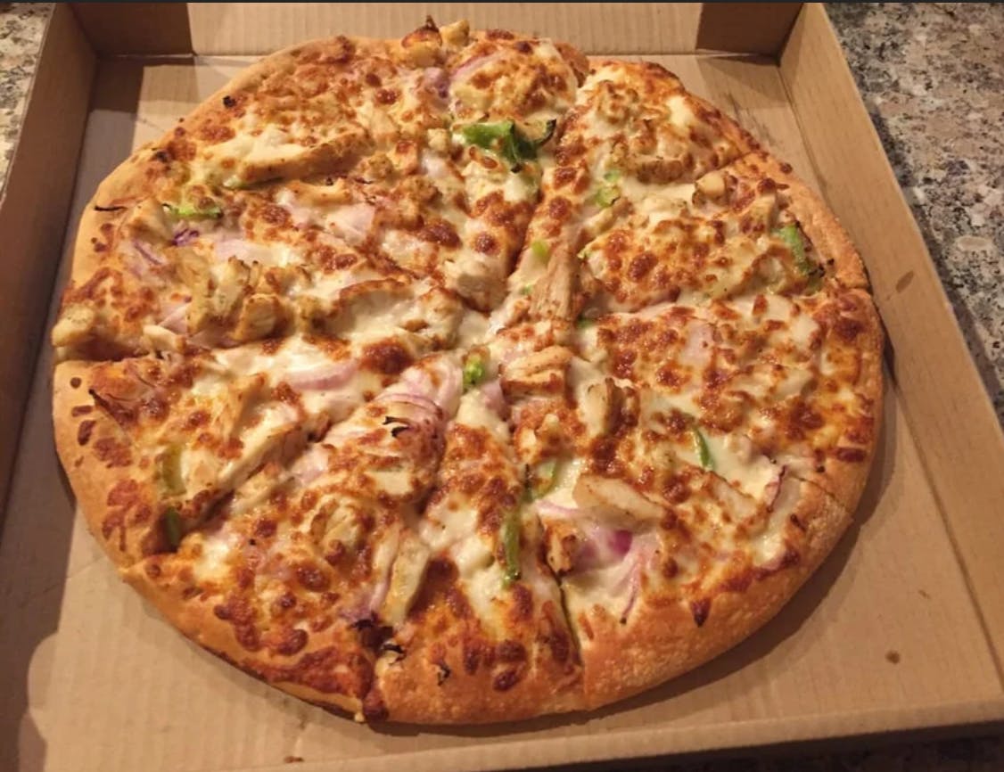 Garlic Chicken Pizza