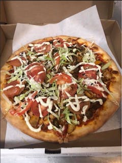 Lamb Gyro Pizza