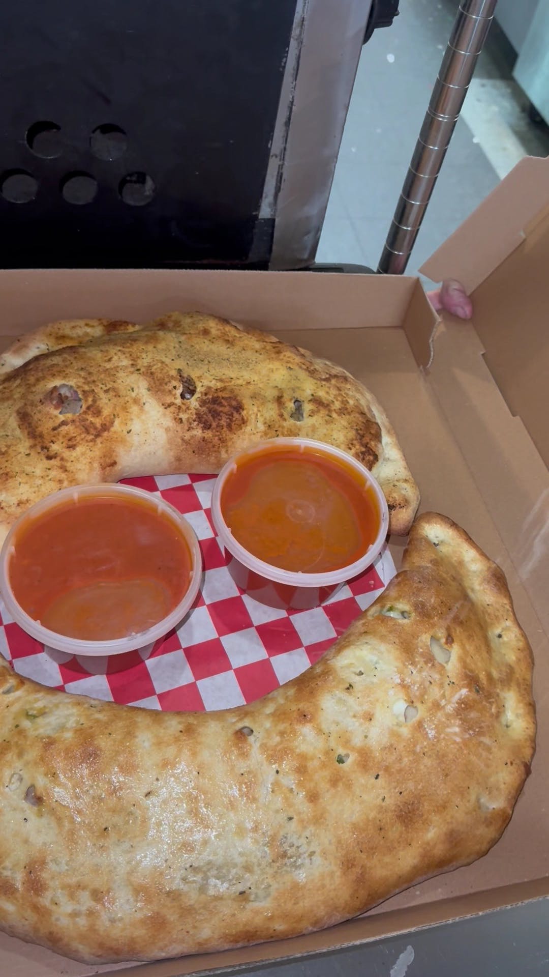 The Big Pep Calzone