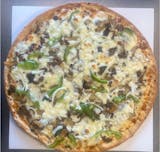 Single Round STEAK & CHEESE Pizza