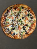 Single Round VEGGIE Pizza