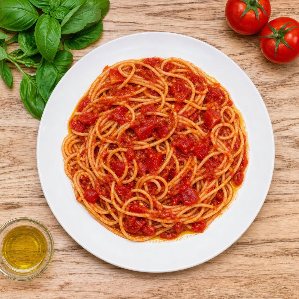 Spaghetti with Marinara Sauce