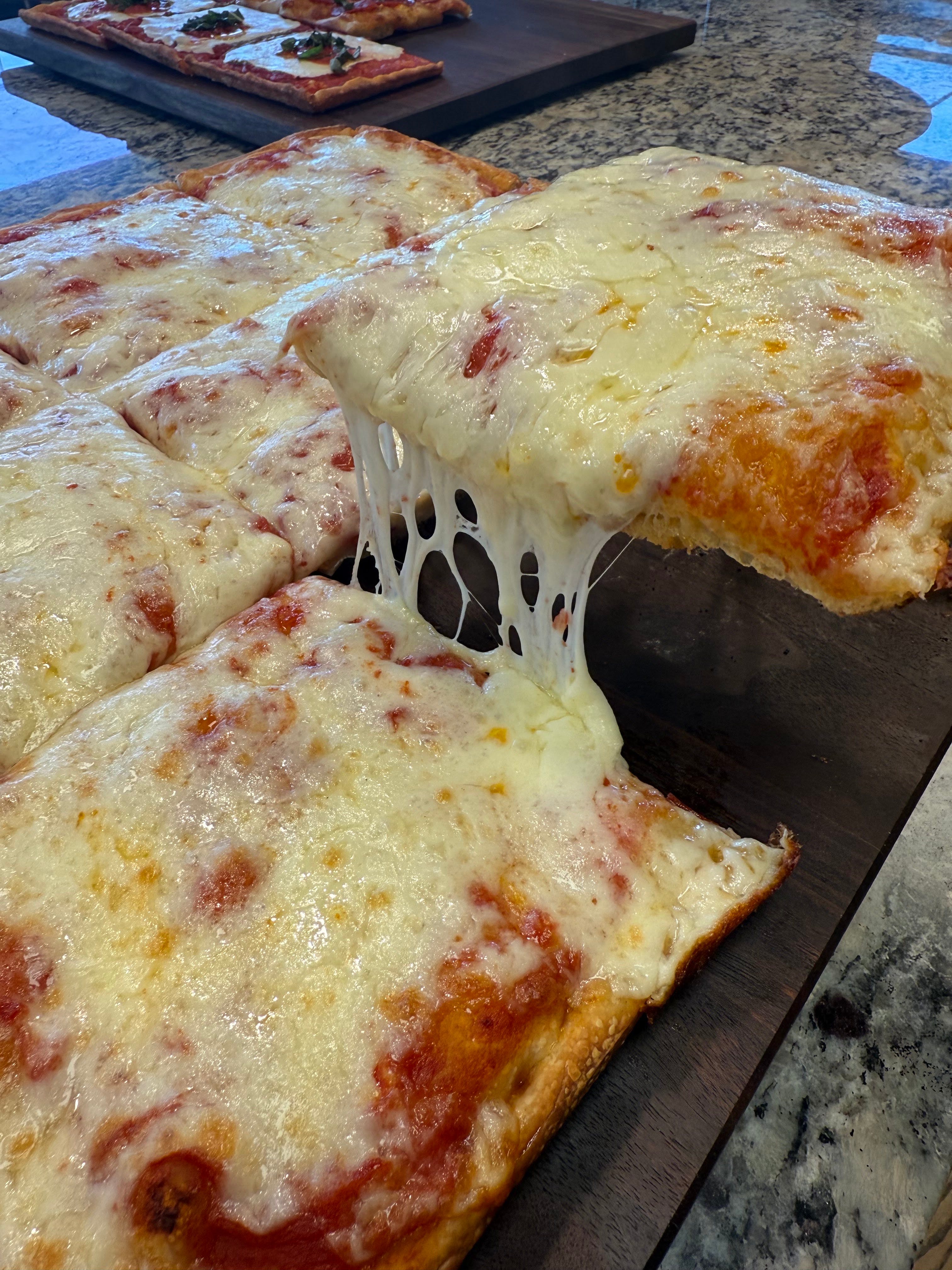 Plain Square Sicilian Pizza