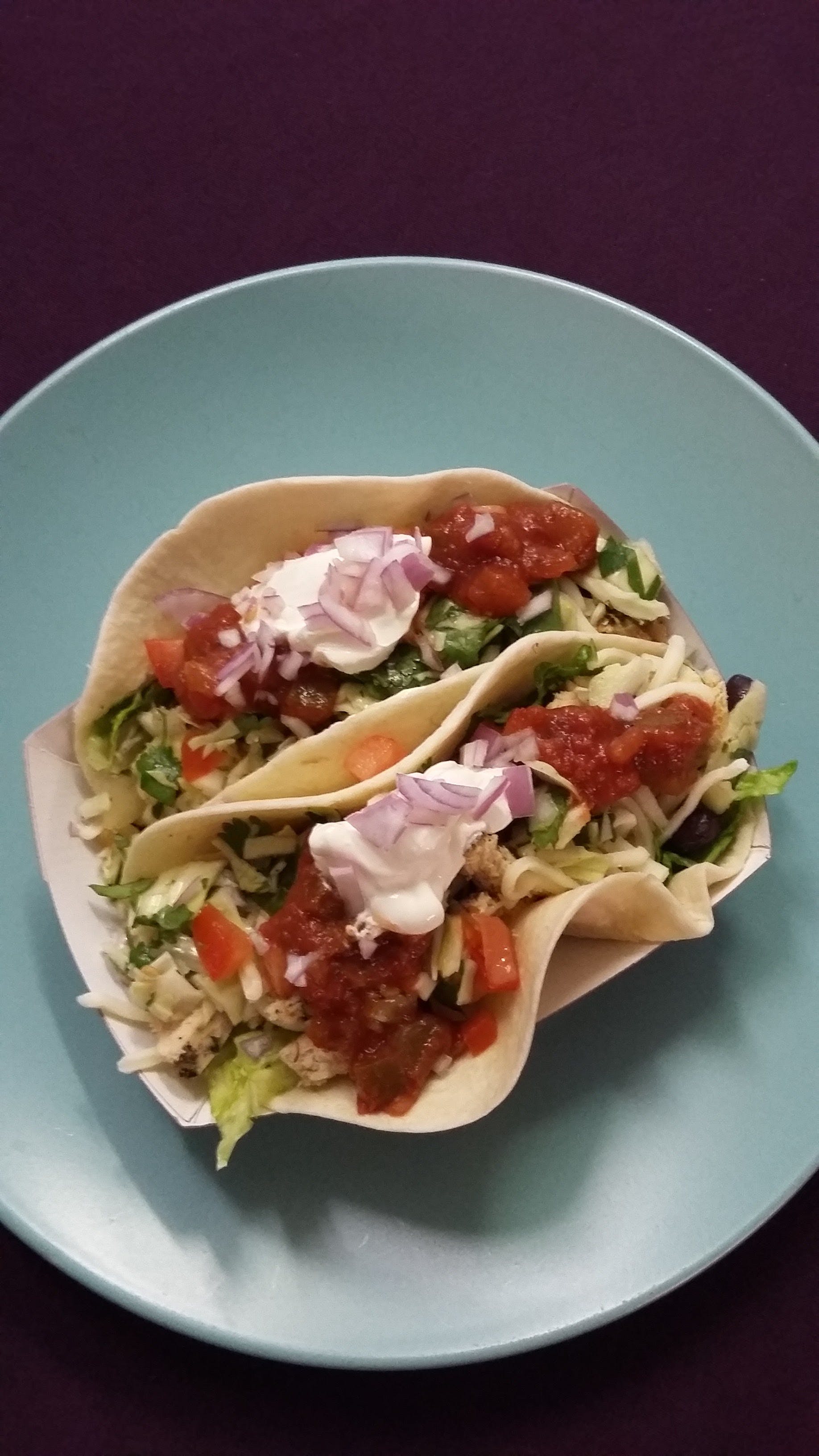 Chicken Tostada