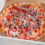 Thin Crust Da Bronx Bomber Pizza