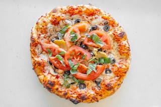 Thin Crust Primavera Pizza