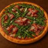 Prosciutto pizza