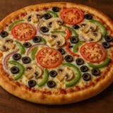 Garden veggie pizza