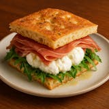 focaccia Prosciutto e Burrata