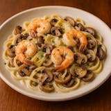 Shrimp artichoke ans mushrooms