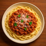 Pasta Bolognese (with Meat Ragu Sauce)