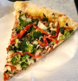 Vegetable Pizza Slice