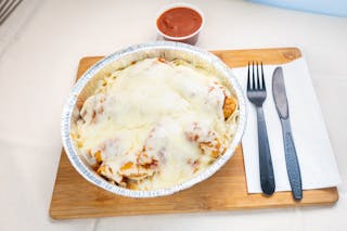 Chicken Parmigiana with Spaghetti Platter