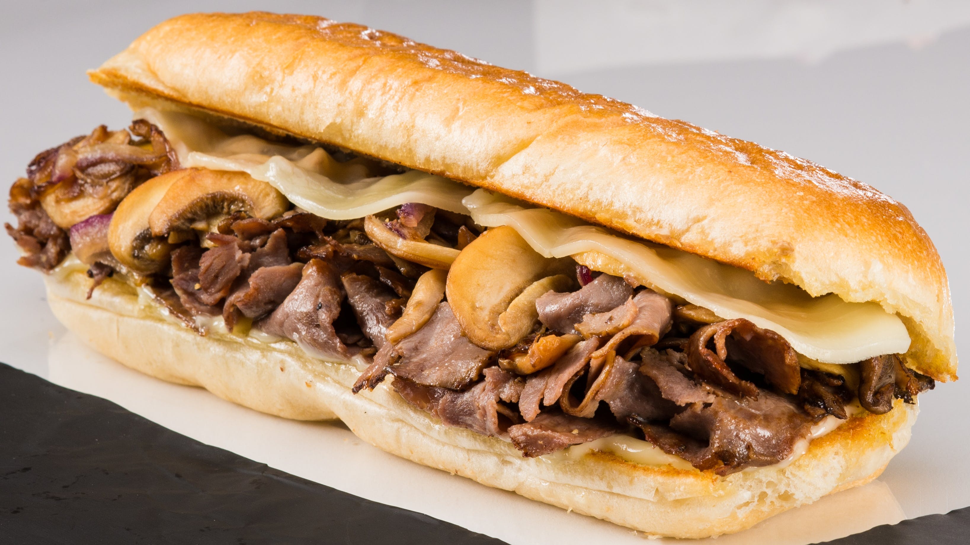 Hot Philly Steak Grinder