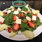 Spring Mix Salad with Fat Free Raspberry Vinaigrette Dressing