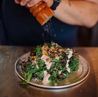 Wood Fired Caesar Salad