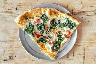 White Verde Rosa Pizza