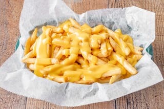 Fries with Cheese Whiz