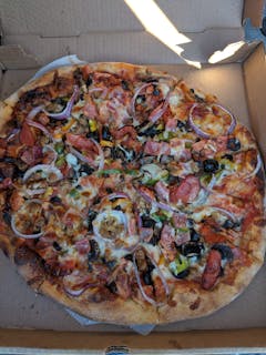 Combo Six Toppings Pizza