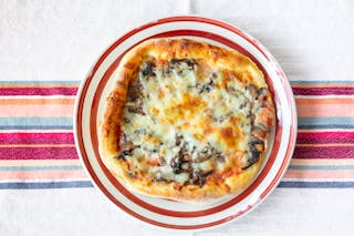 Mushroom Pizza Slice