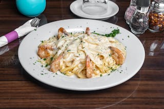 Shrimp Fettuccine Alfredo