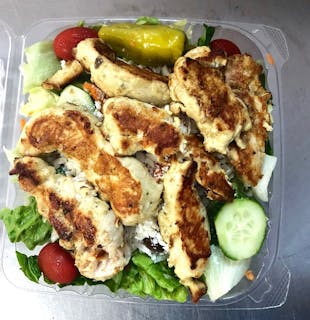 Chicken Kabob Salad