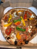 Sausage, Onions & Peppers Pizza