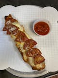 Braided Pepperoni Pizza Pretzel