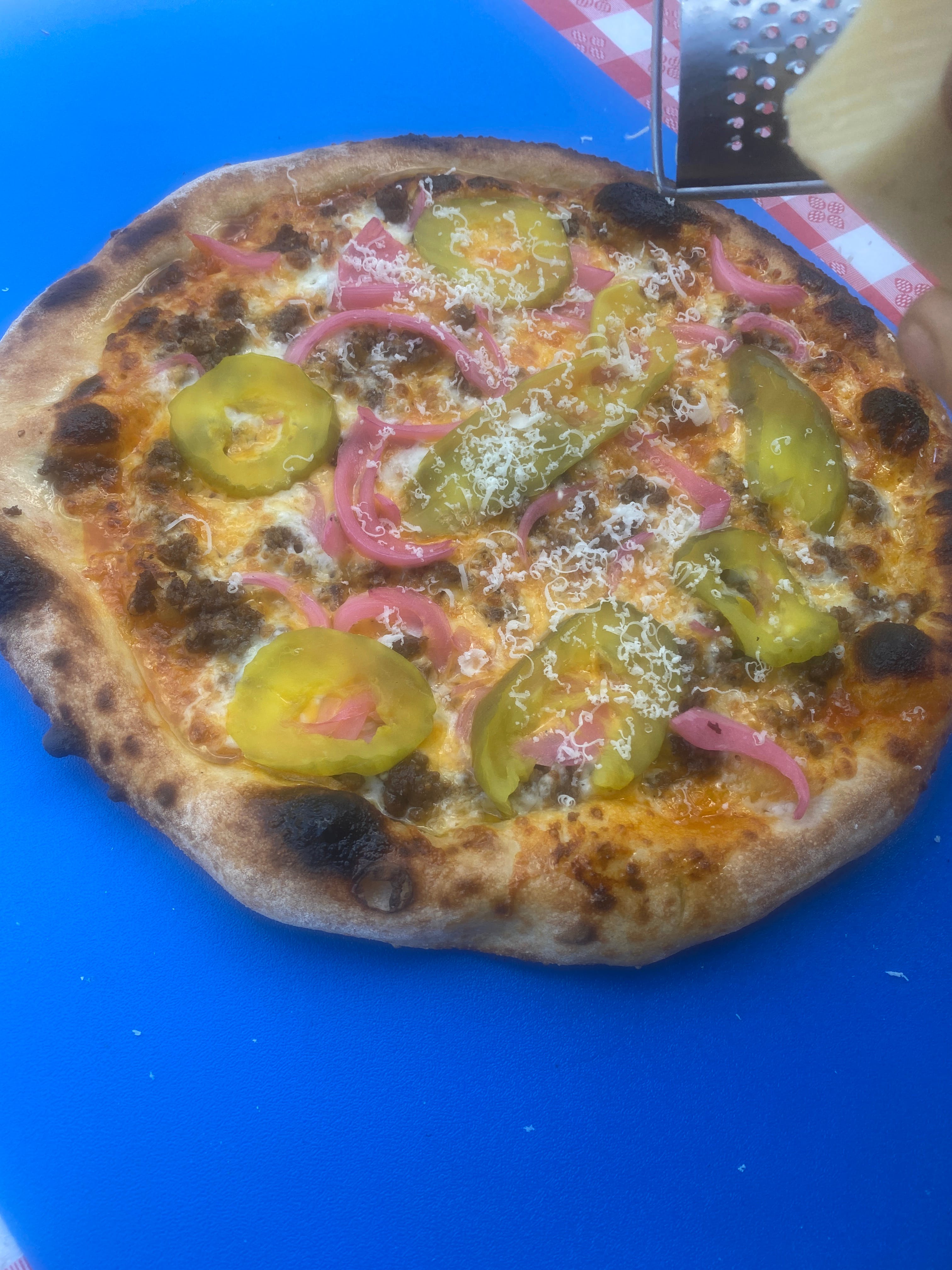 The America - Cheeseburger Pizza