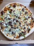 Steak, Pepper & Onion Pizza