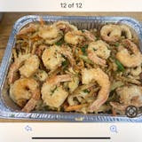 frittura mista shrimp calamari and veggie
