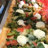 The Works White Pizza