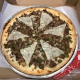 Cheesesteak Pizza