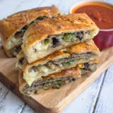 Steak Stromboli with Peppers & Onions