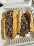 Cheesesteak Sandwich with American Cheese