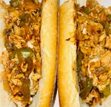 Chicken Cheese Steak Cacciatore Sandwich