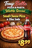 Small Cheese Pizza & 20oz Soda