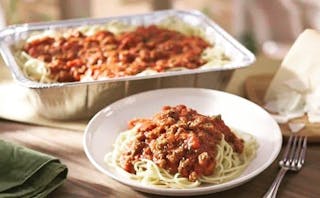 Pasta with Meatballs or Sausage