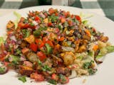 Grilled Cajun Chicken Taco Salad