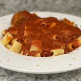 Pasta with Marinara & Meatballs