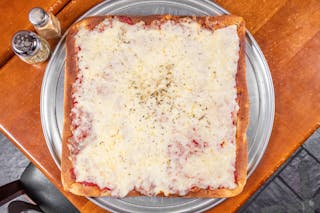 Square Sicilian Thick Crust Cheese Pizza
