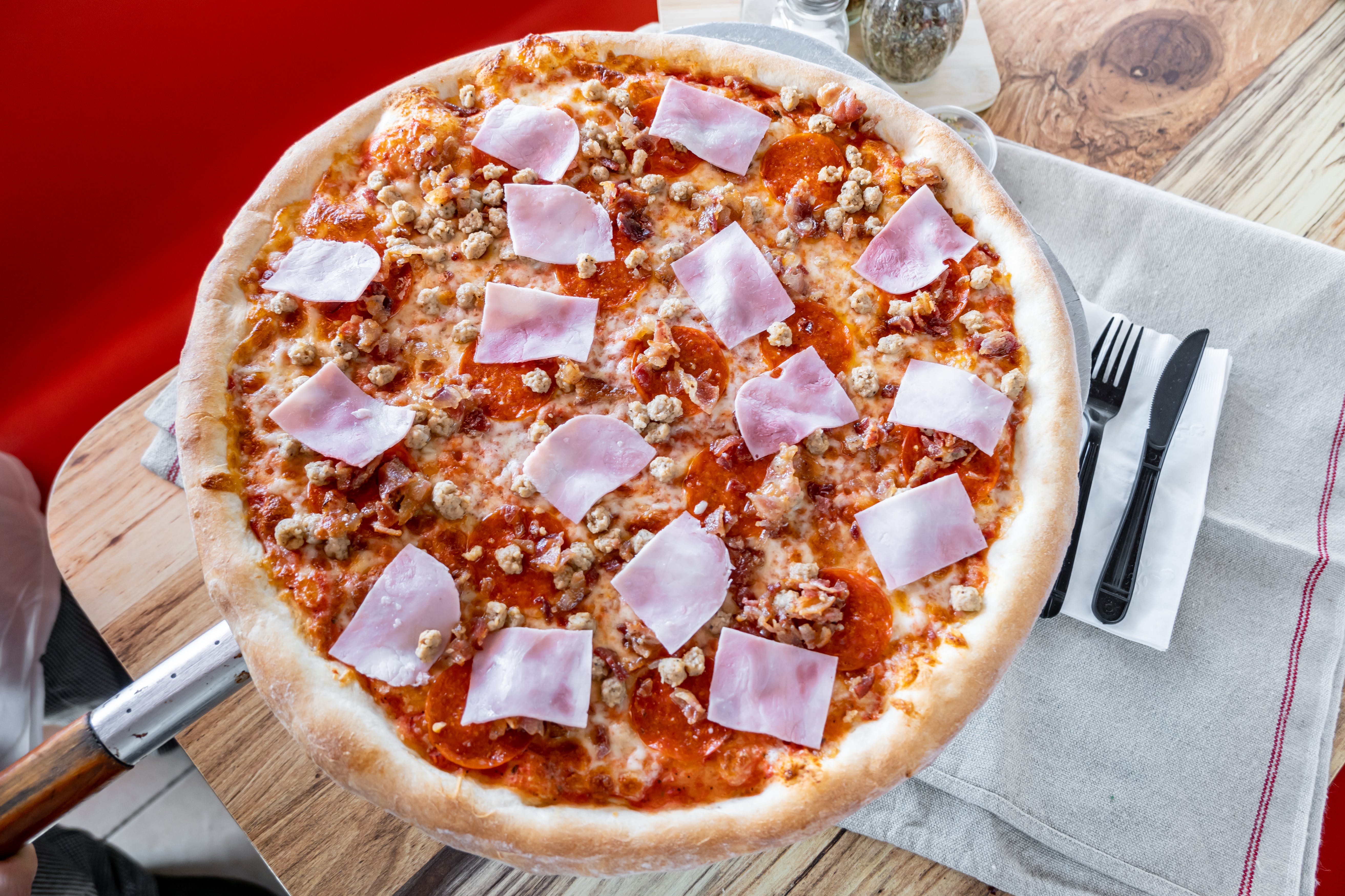 All Meat Combo Pizza