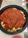 Pappardelle in Bolognese Sauce