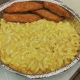 Macaroni & Cheese with Chicken Fingers