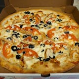 Mediterranean White Pizza