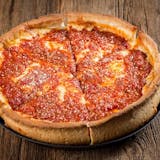 Chicago-Style Deep Dish Cheese Pizza
