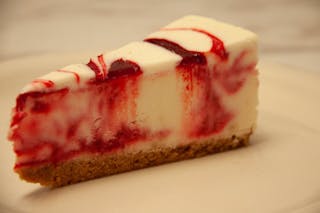 Strawberry Swirl Cheesecake